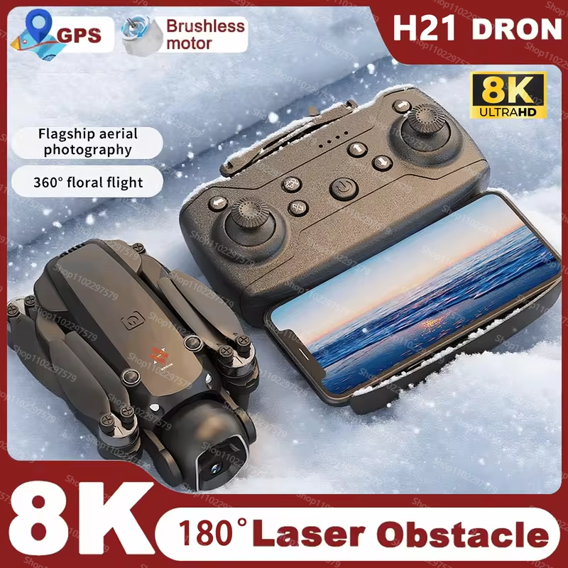 Drone Video Production - 2026 NEW H21 Drone 5G GPS