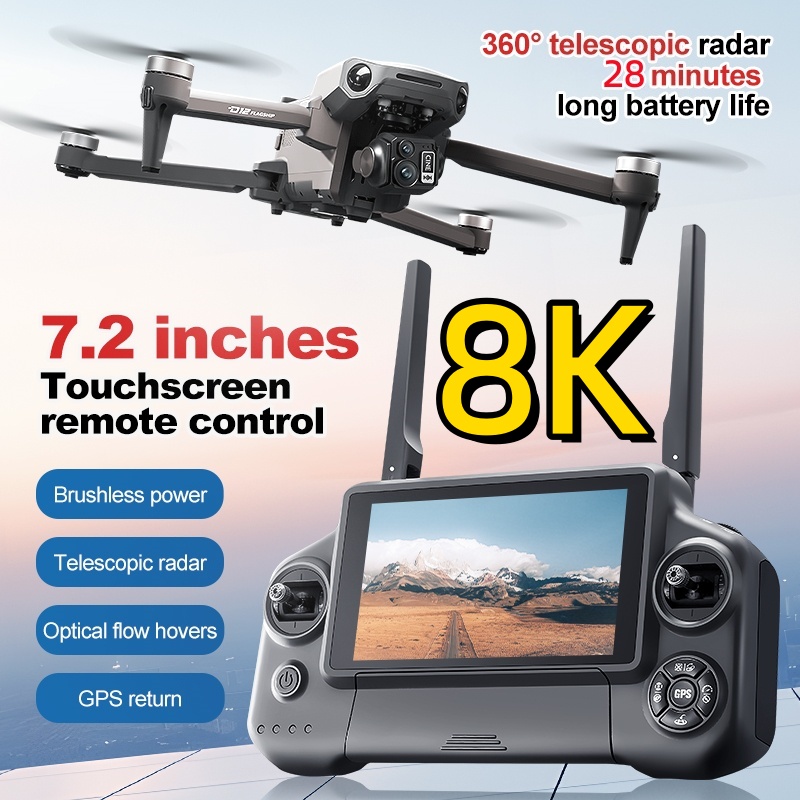 8K 3 Axis Gimbal Brushless 7.2 - Drone Mapping avis et prix