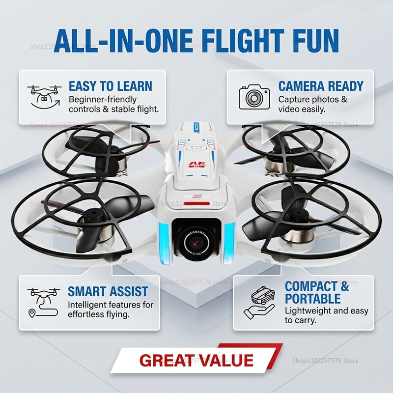Introduction Drone GPS 8K Prof - Drone Cinematic avis et prix