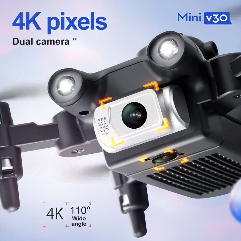 Mini V30 WiFi FPV Drone With 4 - Drone Aerial Photography avis et prix