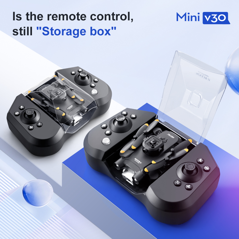 Mini V30 WiFi FPV Drone With 4 - Drone Aerial Photography avis et prix