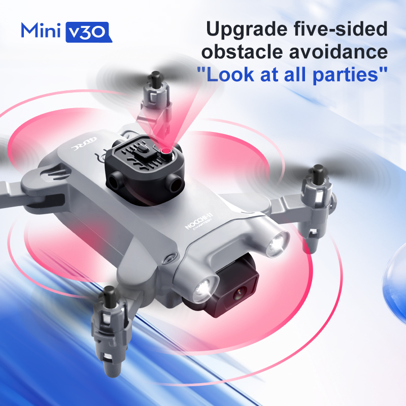 Mini V30 WiFi FPV Drone With 4 - Drone Aerial Photography avis et prix