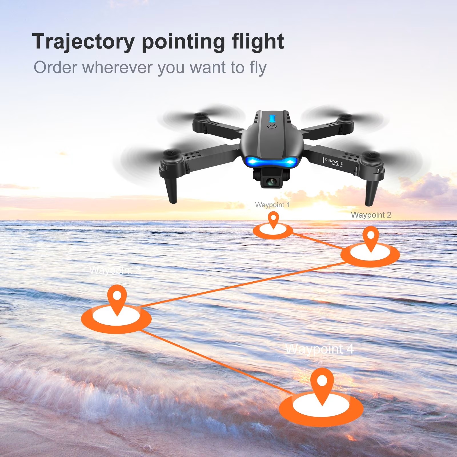 The 2026 upgraded E88 PRO MAX  - Drone Aerial Photography avis et prix
