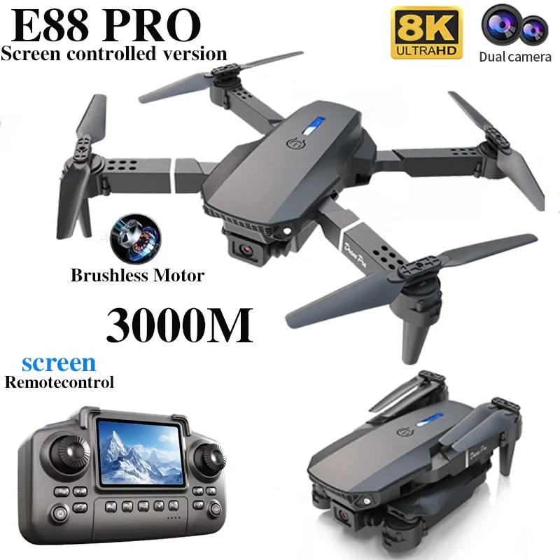 Professional E88 PRO Drone wit - Drone Surveying avis et prix
