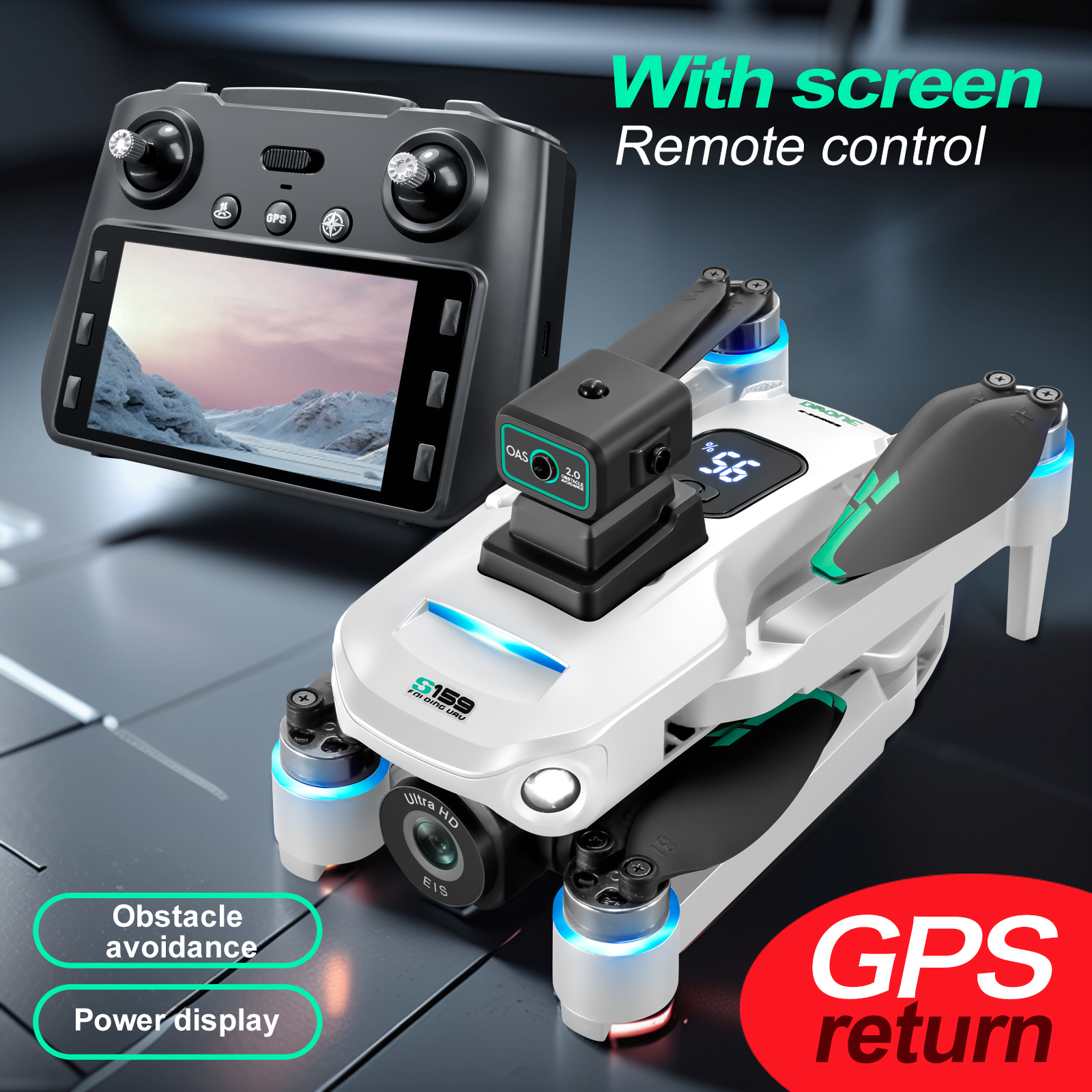 S159 Mini Drone GPS 8K Profess - Drone Video Production avis et prix
