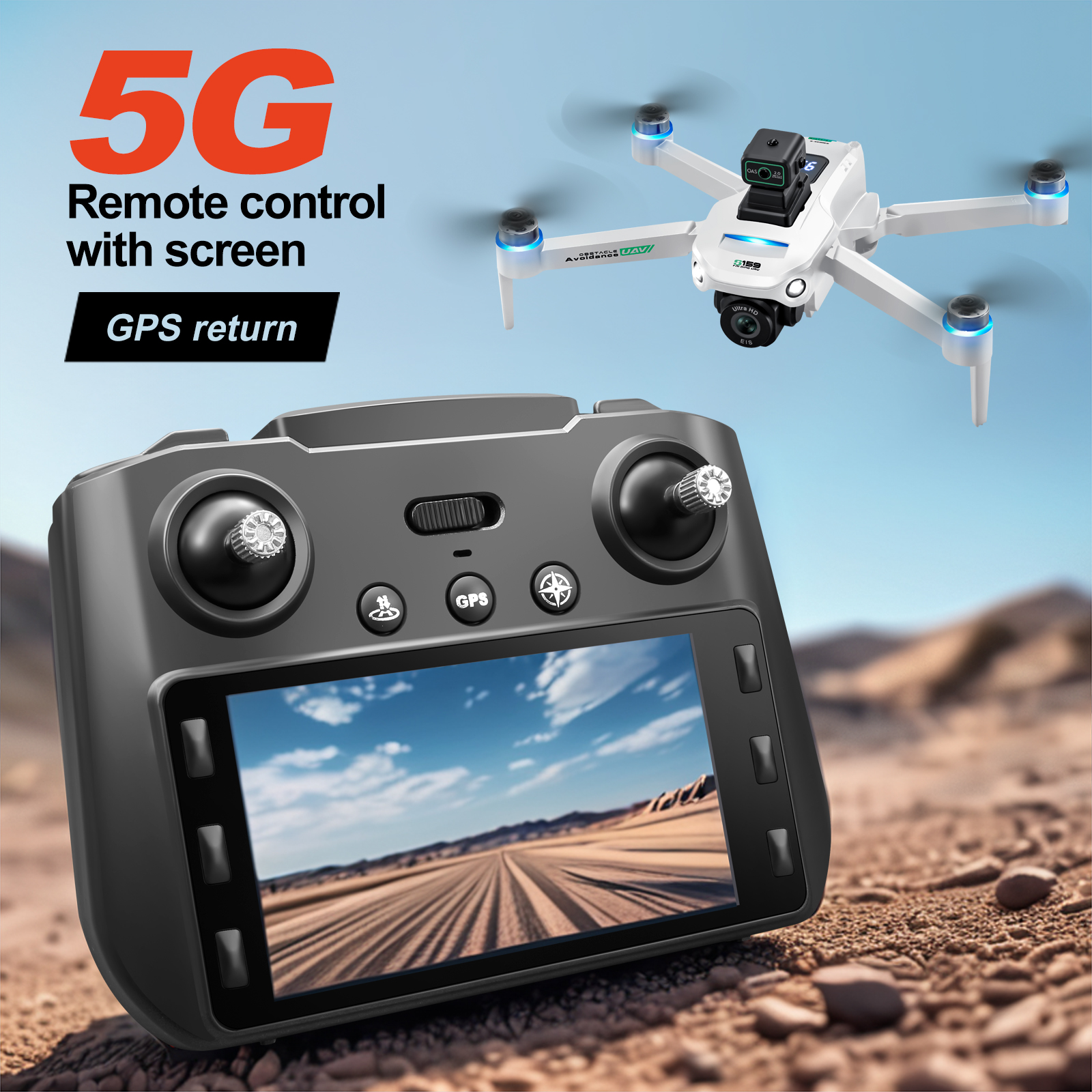 S159 Mini Drone GPS 8K Profess - Drone Video Production avis et prix