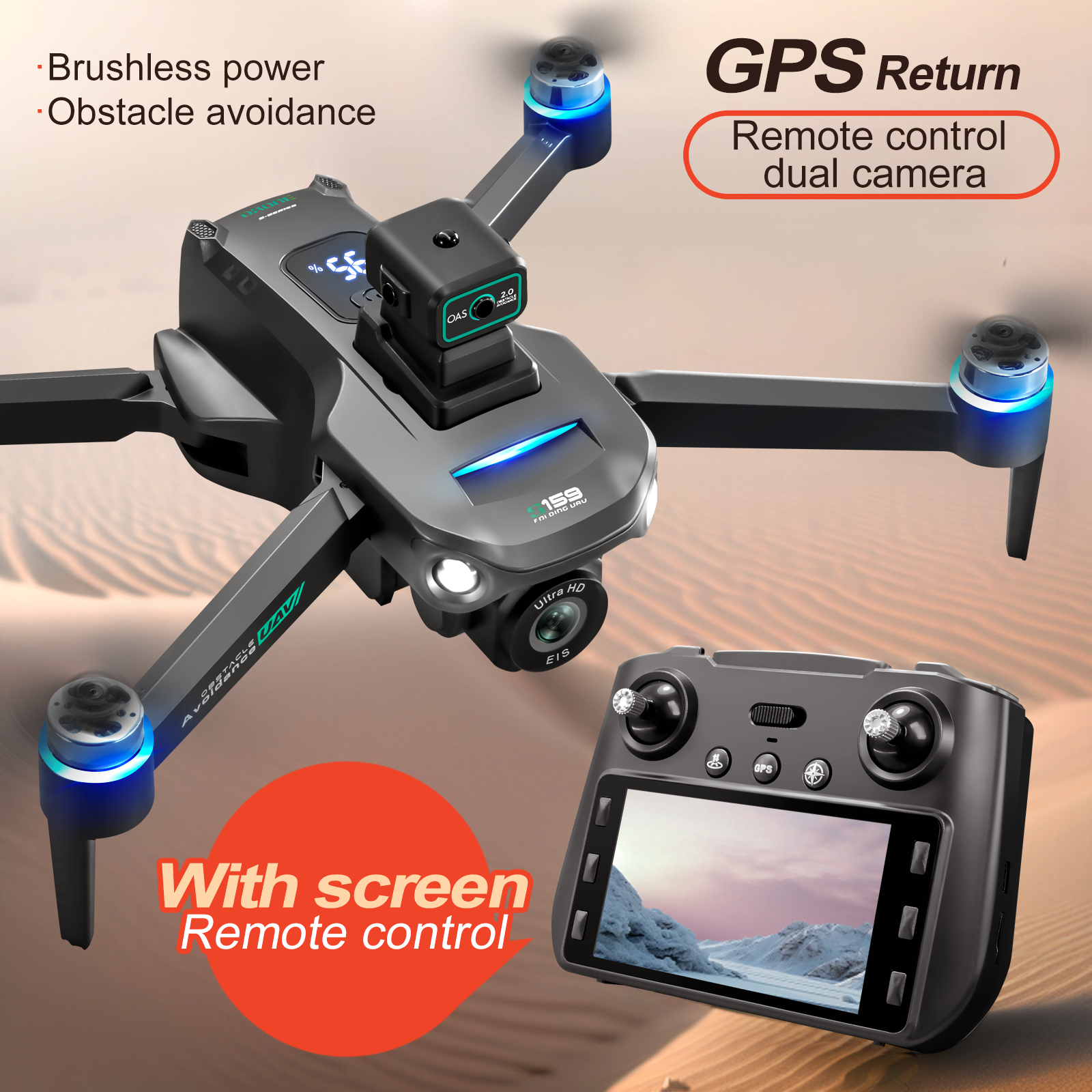 S159 Mini Drone GPS 8K Profess - Drone Video Production avis et prix