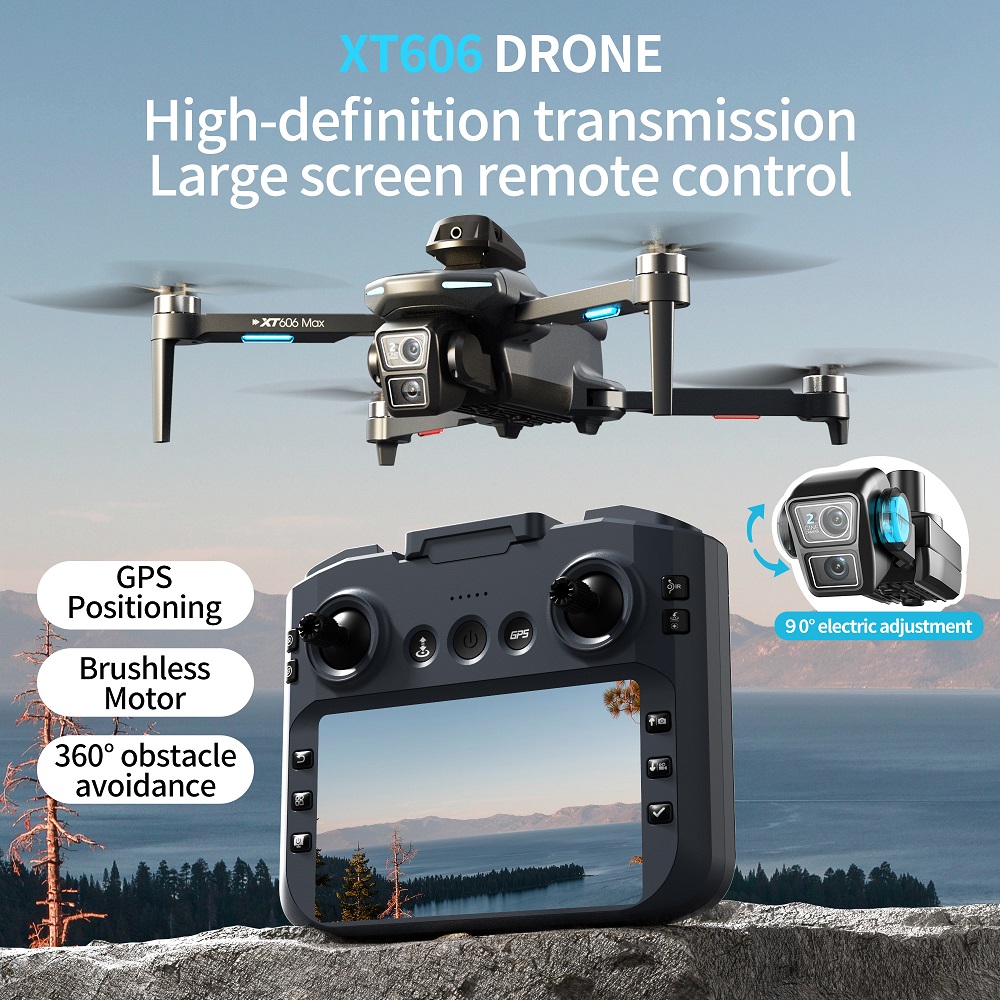 XT606 MAX 3 battery Drone 4k 8 - Drone Multispectral avis et prix