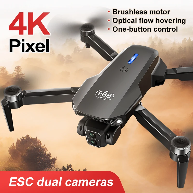 New E88 Plus Quadcopter Drone: - Drone Cinematic avis et prix