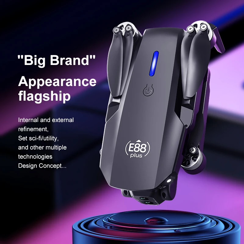 New E88 Plus Quadcopter Drone: - Drone Cinematic avis et prix