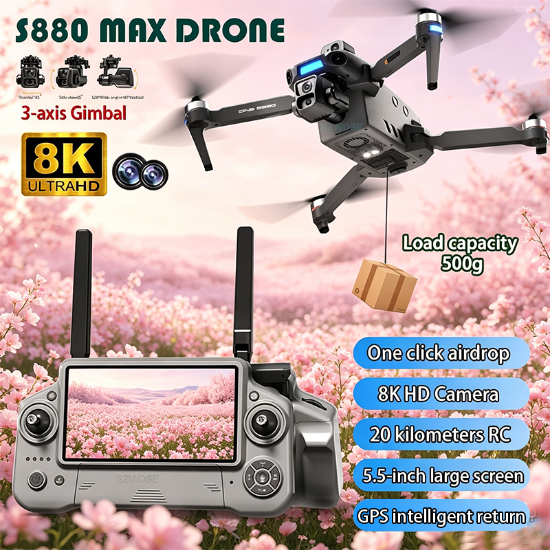 2026 New 8K Dual Camera Drone  - Drone Cinematic avis et prix