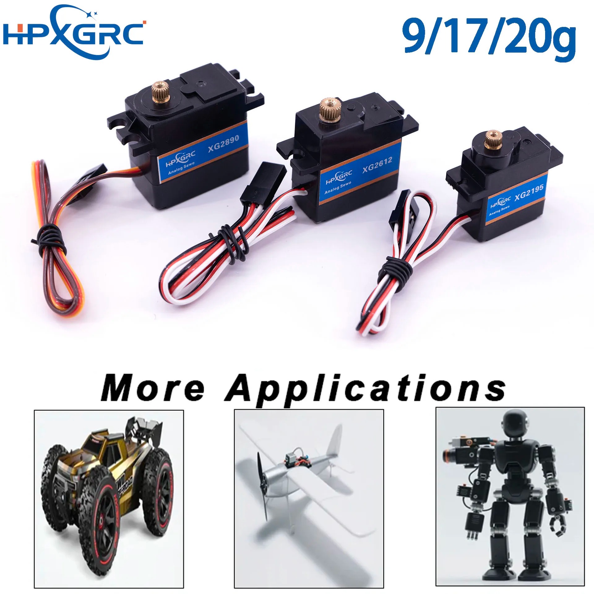 HPXGRC Waterproof Servo 9g 17g - Drone Lidar avis et prix