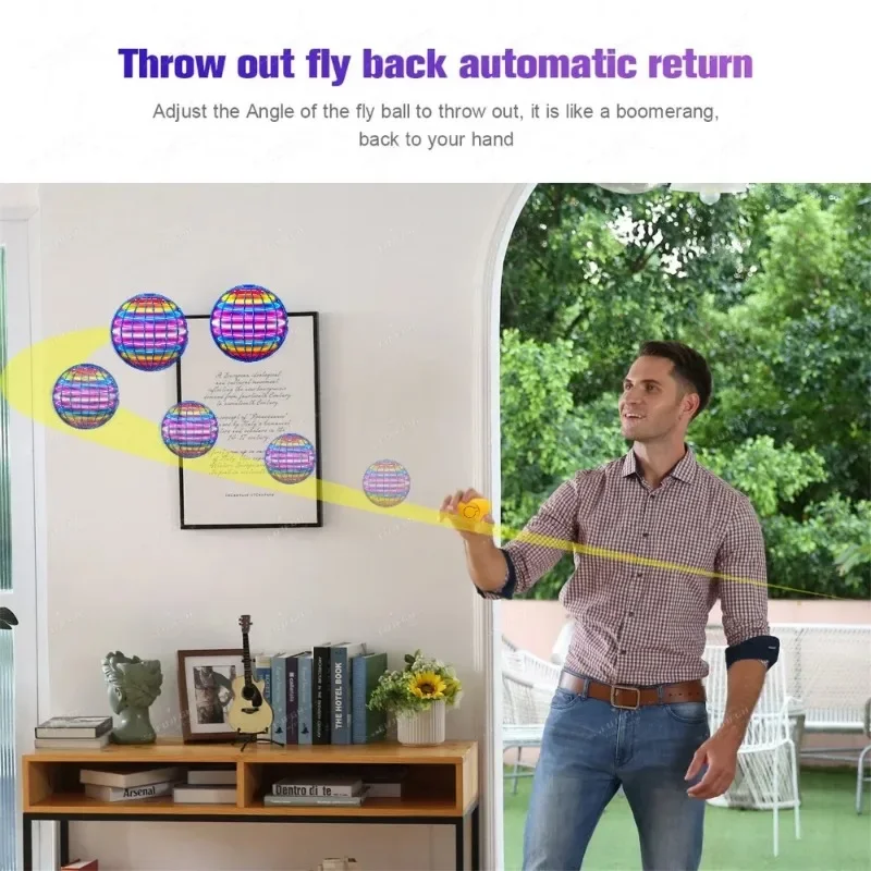 LED Light Up Flying Orb Boomer - Drone Aerial Photography avis et prix