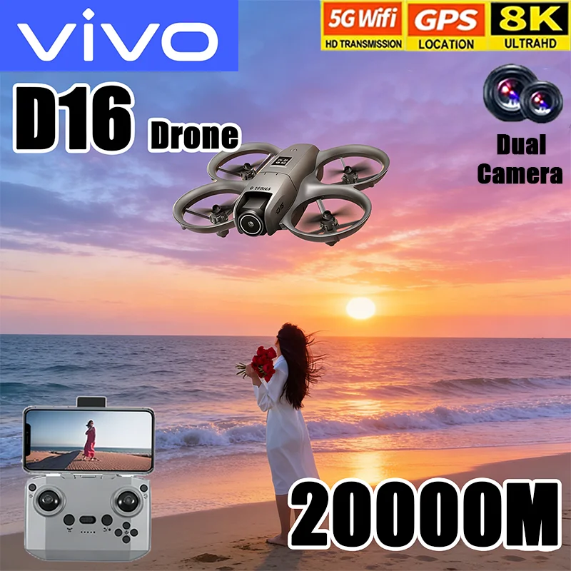 VIVO D16 Mini Drone 8K Camera  - Drone Video Production avis et prix