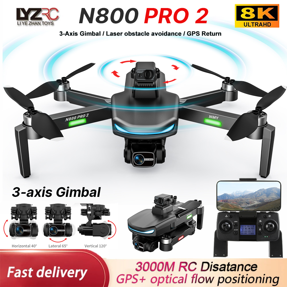 N800 PRO 2 GPS Drone Professio - Drone Multispectral avis et prix
