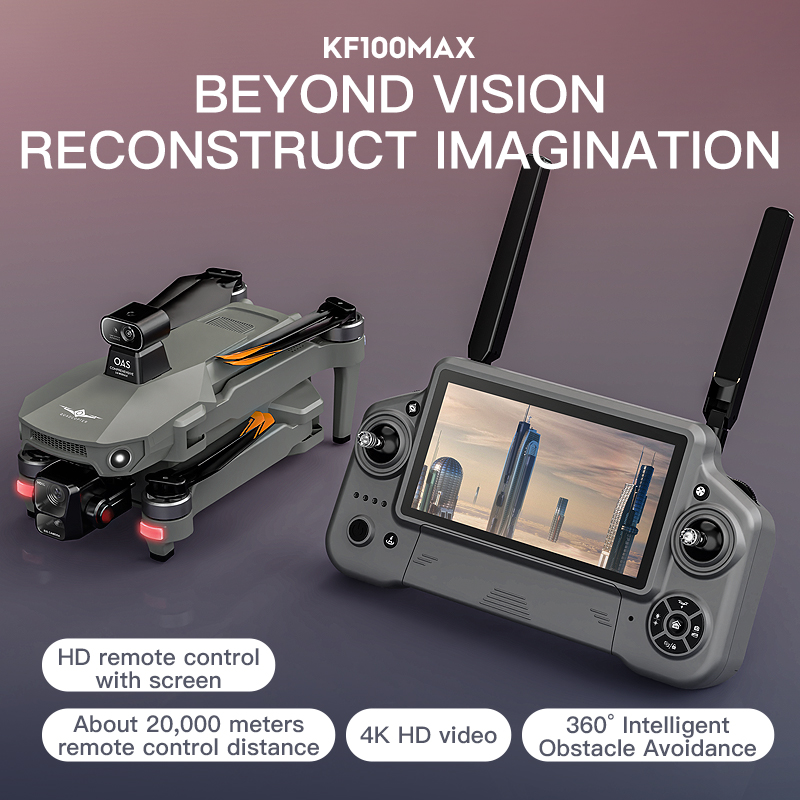 SJRC KF100 MAX 8K UHD Photo HD - Drone Photogrammetry avis et prix