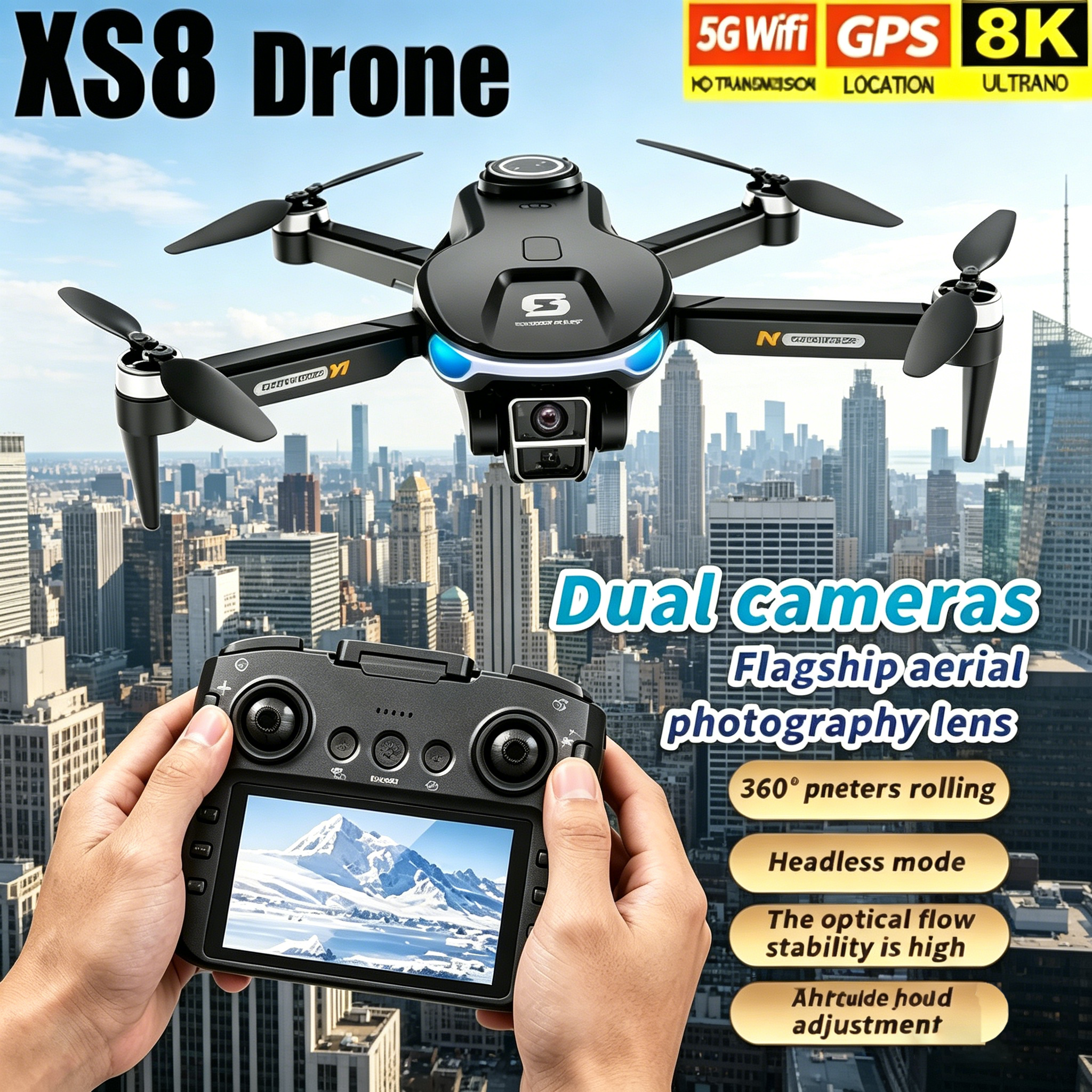 HD 8K Professional GPS Drone w - Drone Multispectral avis et prix