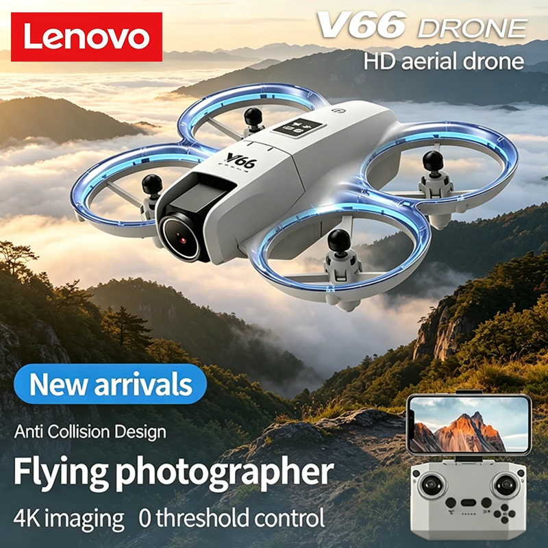 Lenovo V66 Mini Drone | 4K HD  - Drone Video Production avis et prix
