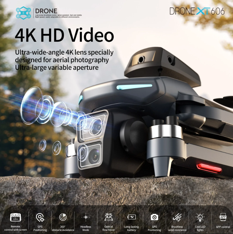 Lenovo XT606 MAX GPS Drone 4k  - Drone Multispectral avis et prix