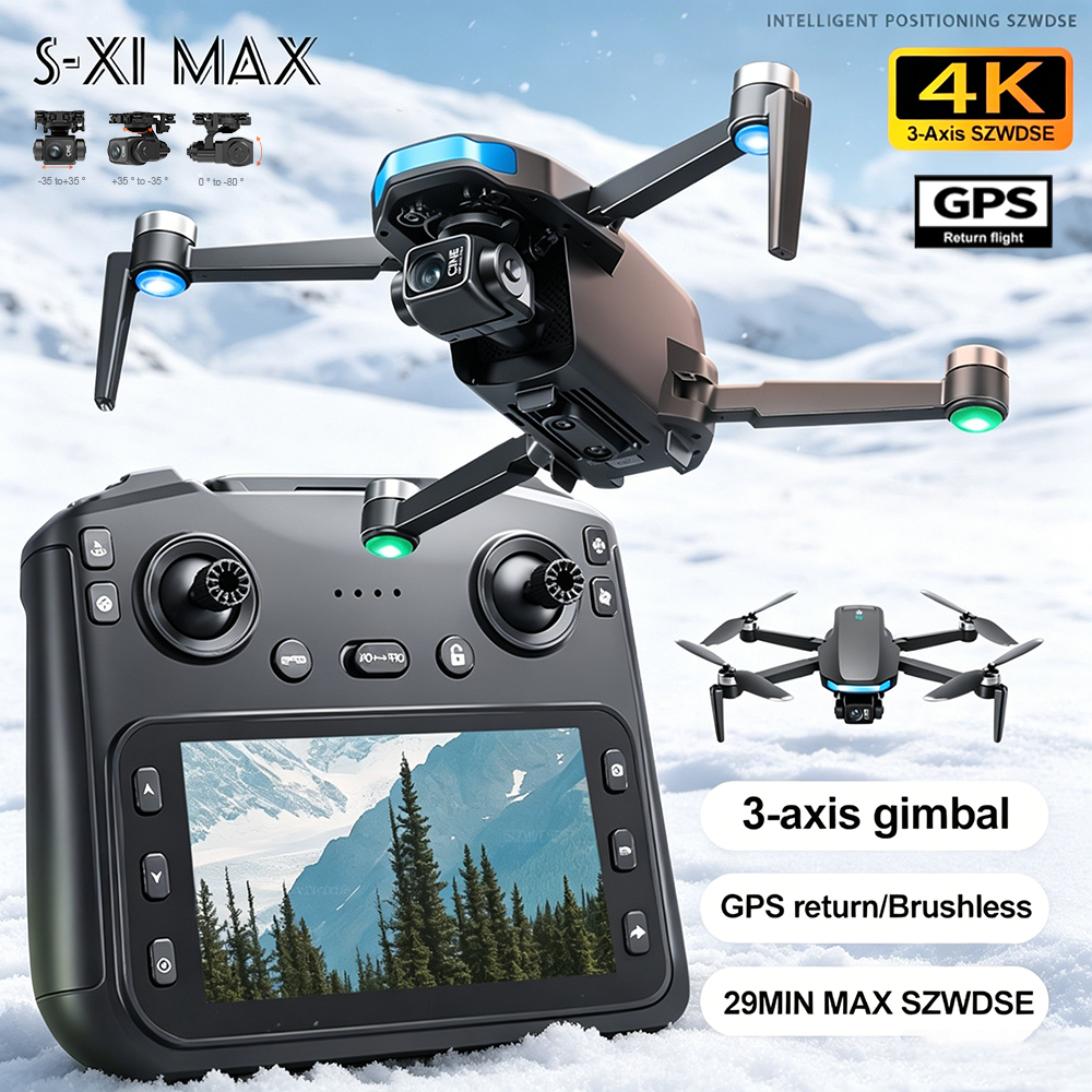 New S-X1 MAX Drone GPS 8K Prof - Drone Cinematic avis et prix