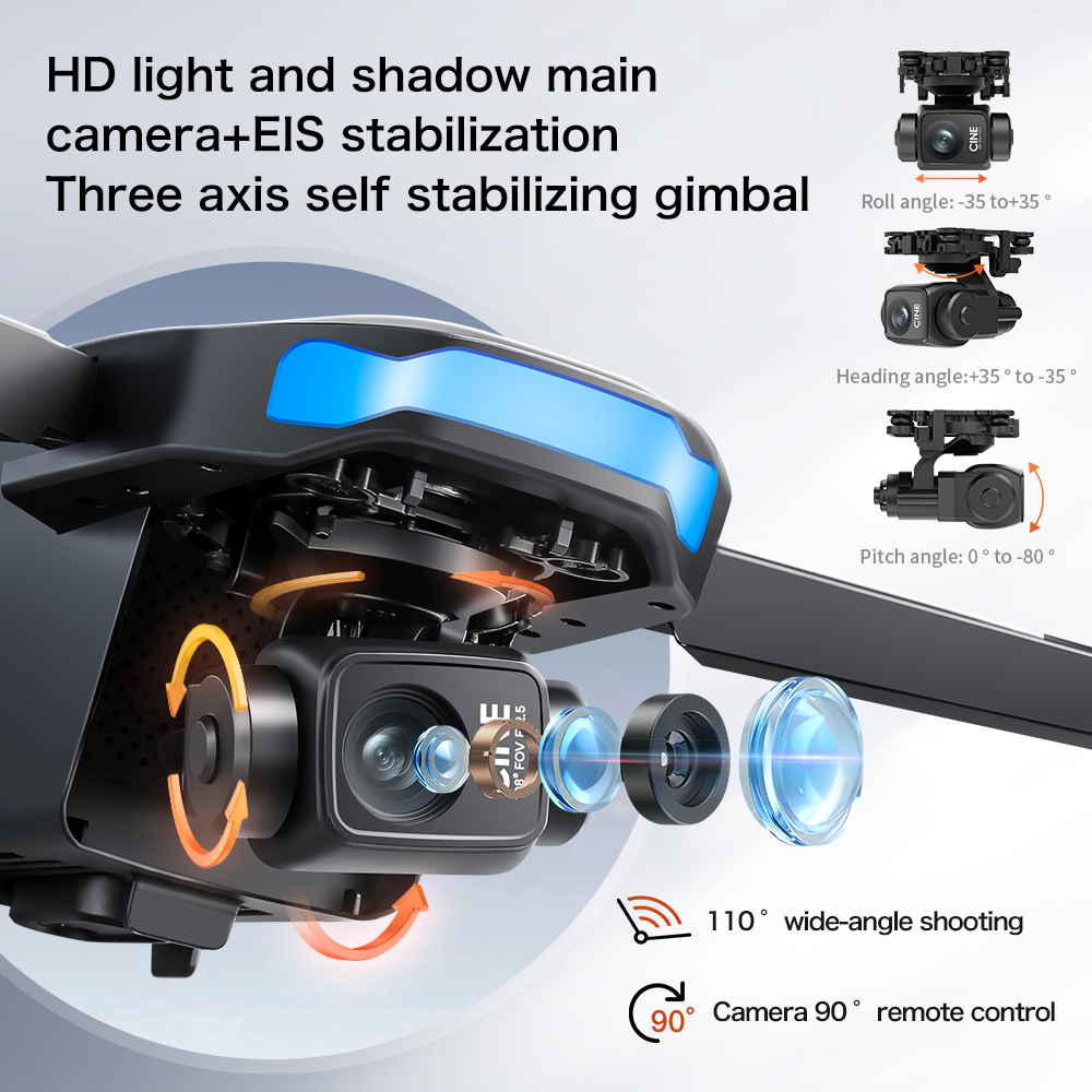 New S-X1 MAX Drone GPS 8K Prof - Drone Cinematic avis et prix