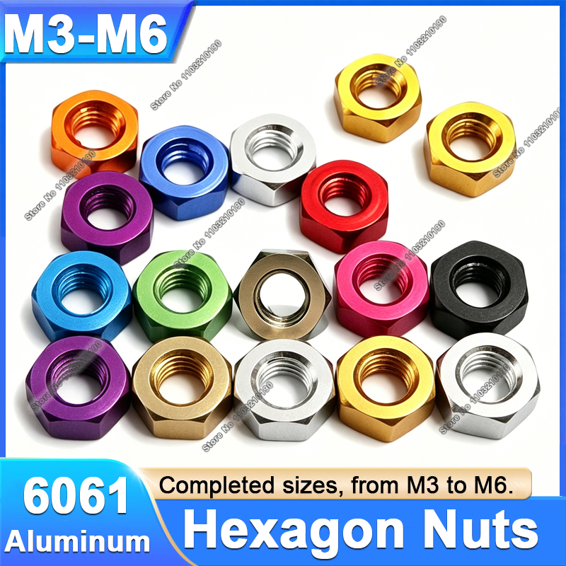 5pcs M3 M4 M5 M6 Anodized Colo - Drone 3D Modeling avis et prix