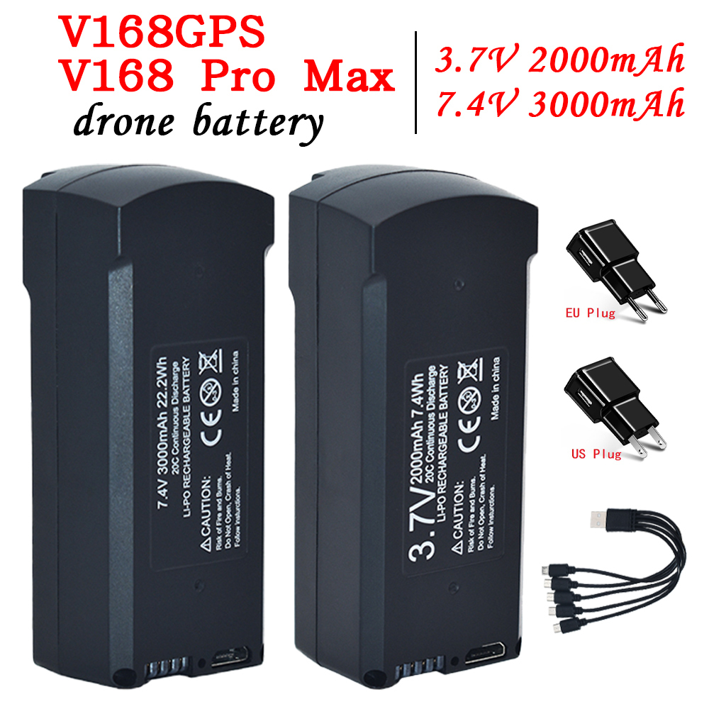 GPS V198 7.4V 3000mAh Battery  - Drone Mapping avis et prix