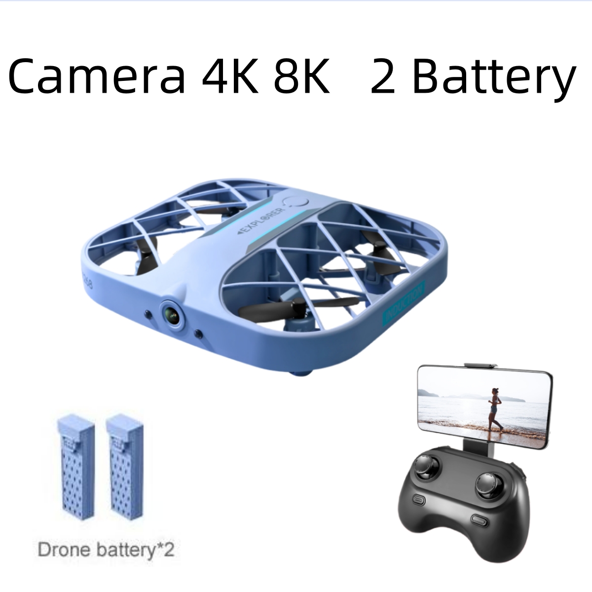 JJRC H107 FPV RC Drone with 2  - Drone Cinematic avis et prix