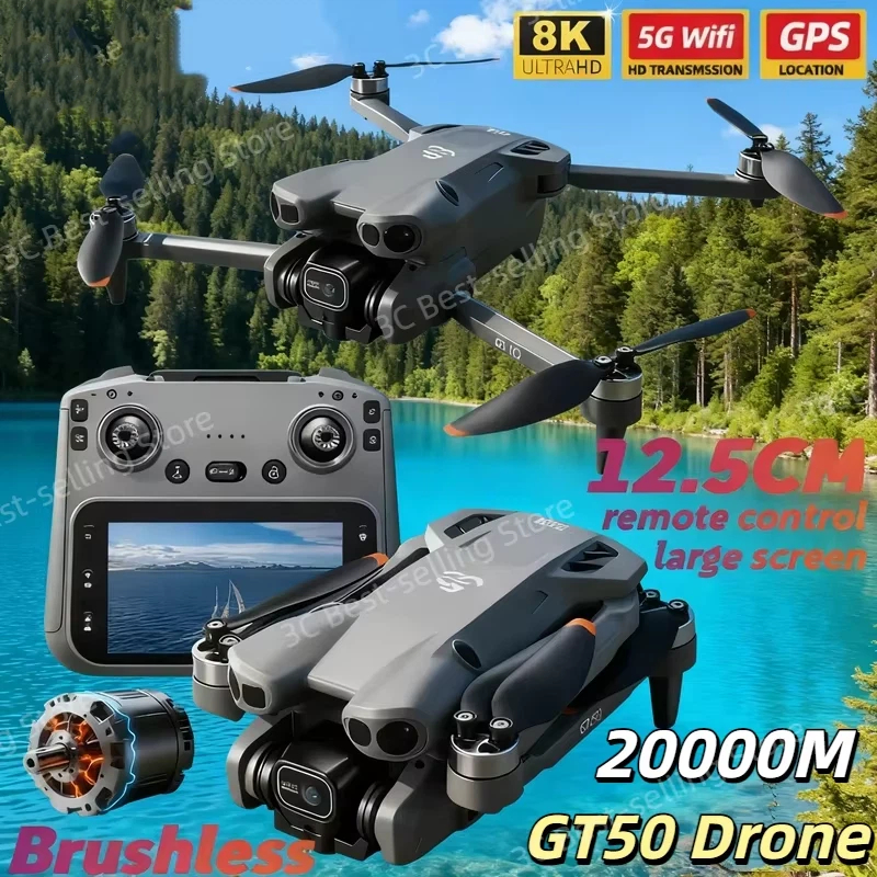 GT50 Mini Drone Dual Camera 8K - Drone Video Production avis et prix