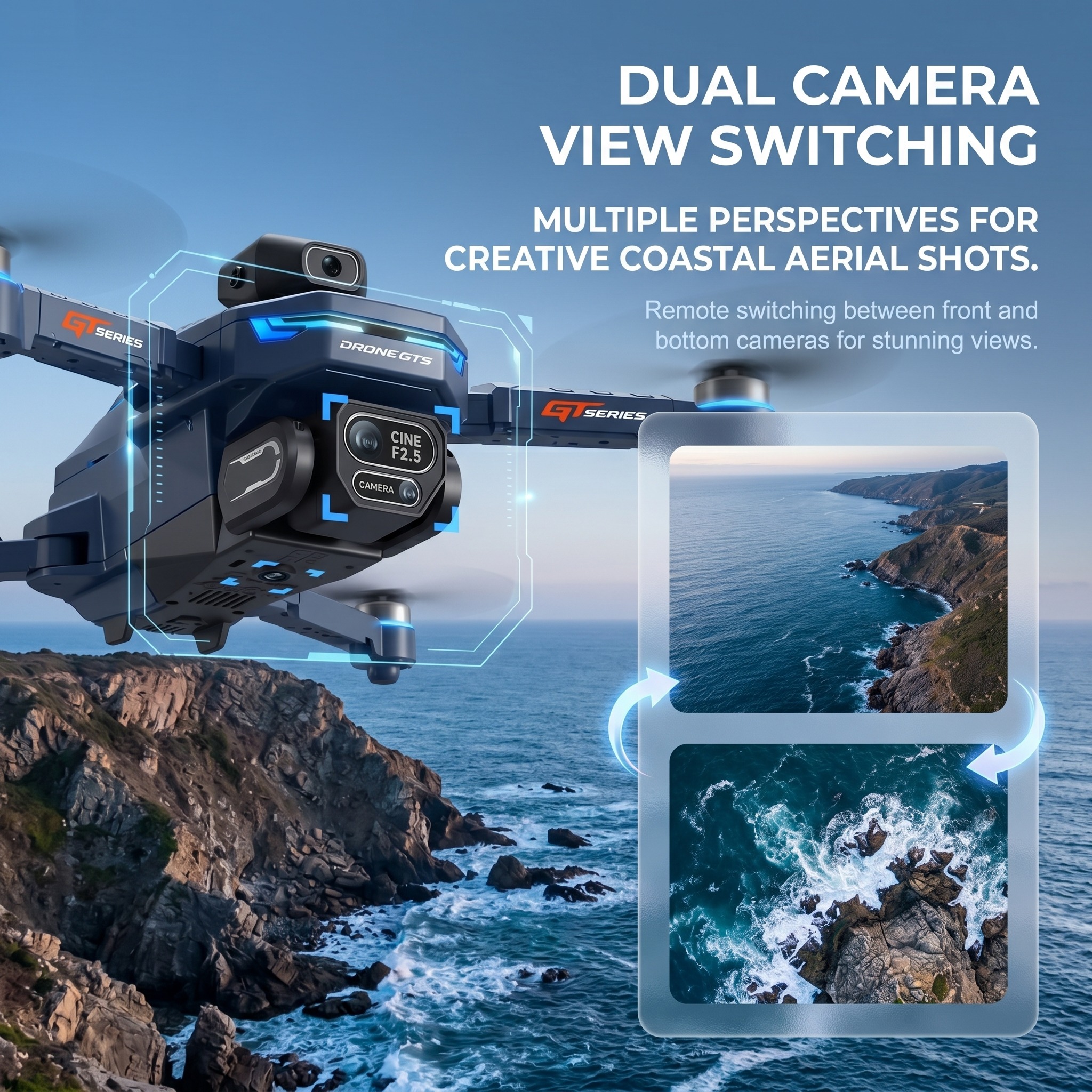 New Drone GT8 8K Professional  - Drone Multispectral avis et prix